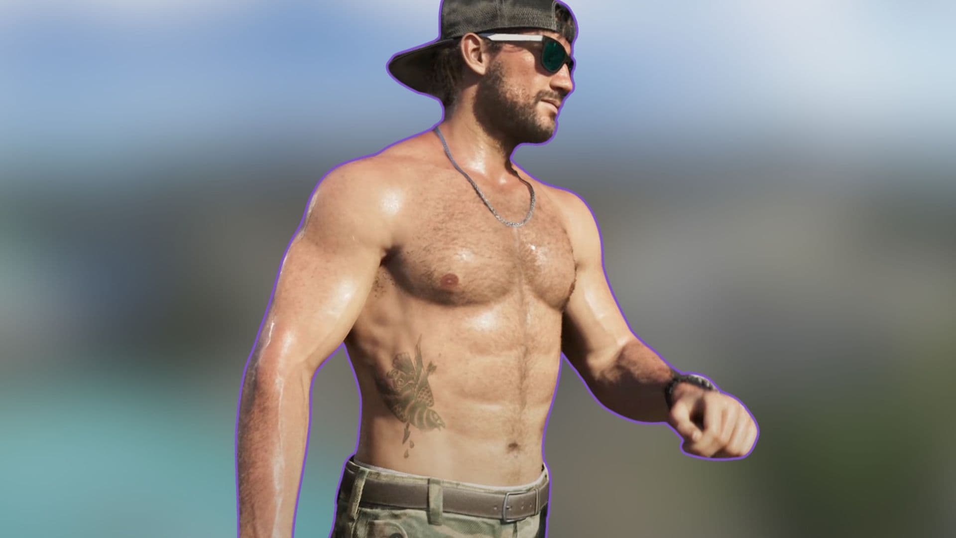 Jason Duval as he appears in GTA 6 trailer #2